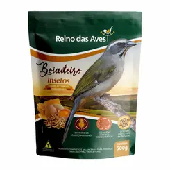 REINO DAS AVES BOIADEIRO INSETOS 500G 500G