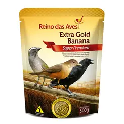 REINO DAS AVES EXTRA GOLD BANANA 500G