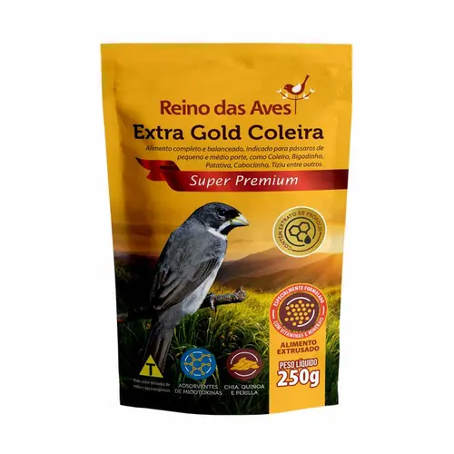 REINO DAS AVES EXTRA GOLD COLEIRINHA