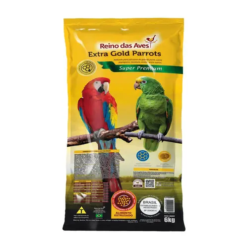 REINO DAS AVES EXTRA GOLD PARROT