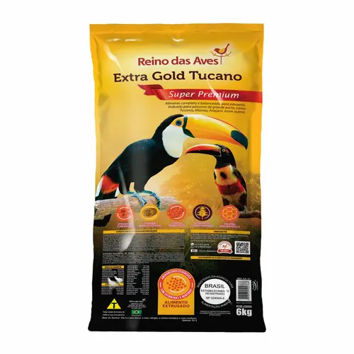 REINO DAS AVES EXTRA GOLD TUCANO