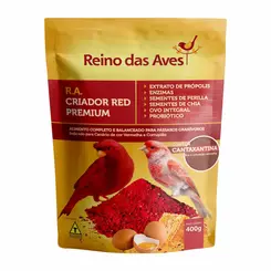 REINO DAS AVES RA RED CANTAXANTINA 400G