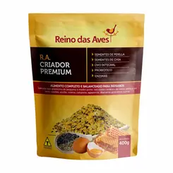 REINO DAS AVES RA CRIADOR 400G