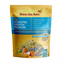 REINO DAS AVES RA SILVESTRE INSETOS 400G