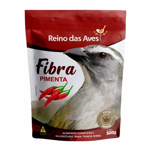 REINO DAS AVES FIBRA PIMENTA