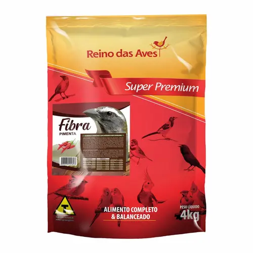 REINO DAS AVES FIBRA PIMENTA 500G