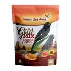 REINO DAS AVES CURIO BICUDO GOLD MIX 500G